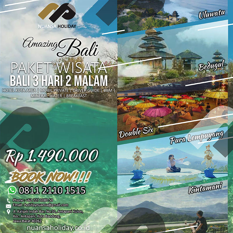 Amazing Bali Tour 3 Days 2 Nights