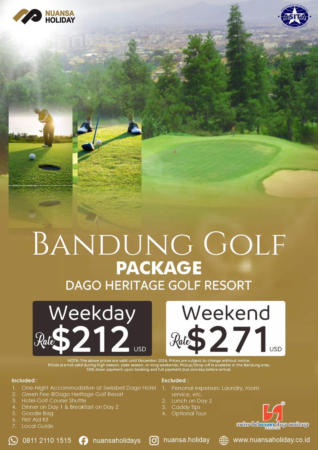 Bandung Golf – Dago Heritage Golf Resort