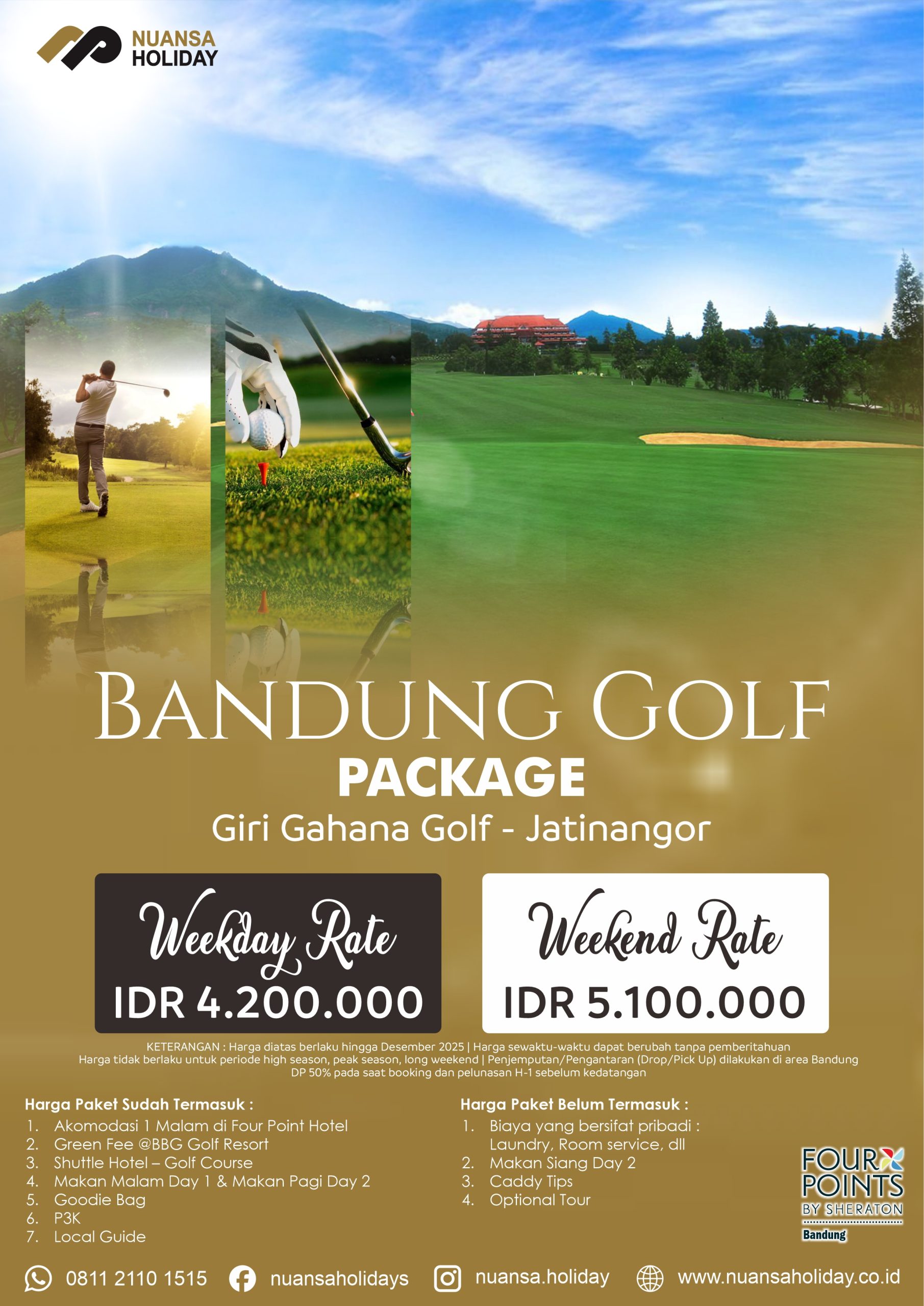 Bandung Golf Package – Bandung Giri Gahana Golf