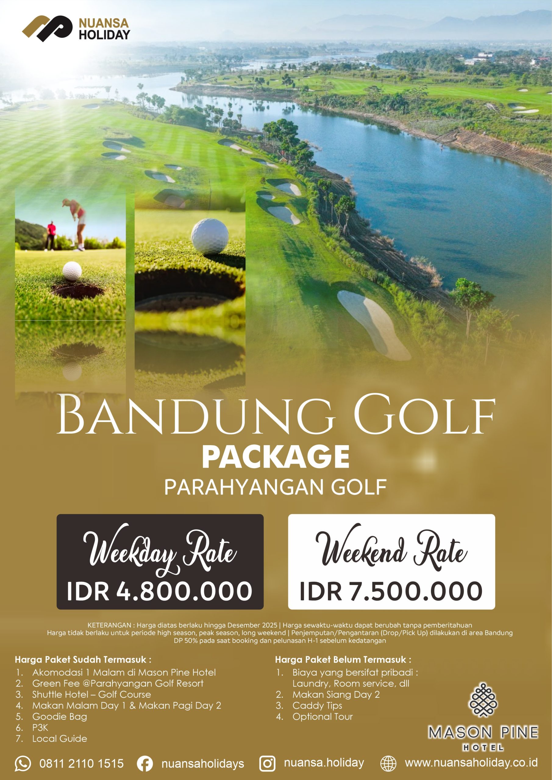 Golf Bandung – Kota Baru Parahyangan Golf Resort