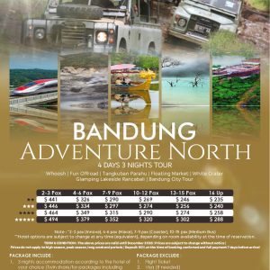 Bandung Adventure North 4 Days 3 Nights