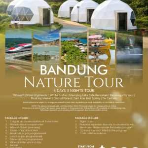 Bandung Nature Tour Package 4 Days 3 Nights