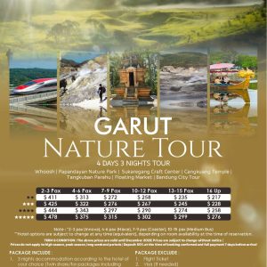 Garut Nature Tour 4 Days 3 Nights