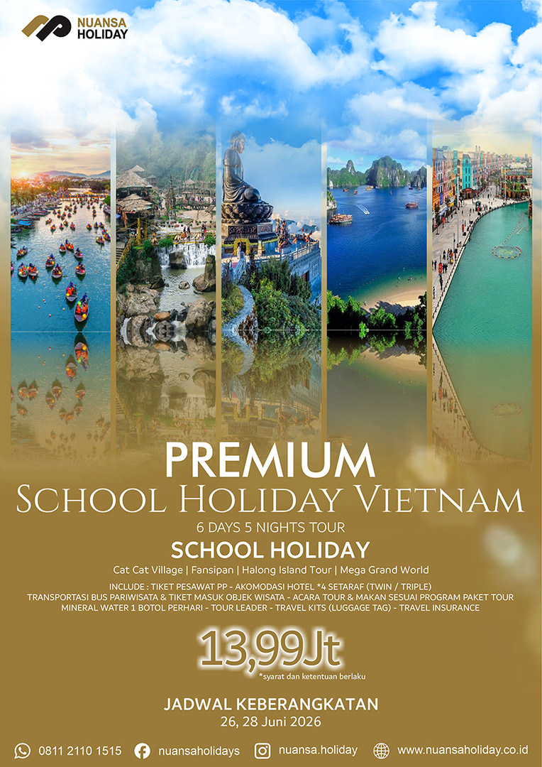 Premium School Holiday Vietnam 6D5N