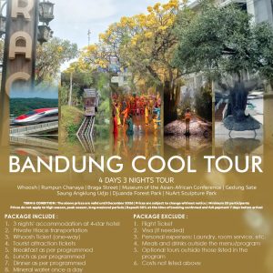 Bandung Cool Tour 4 Days 3 Nights